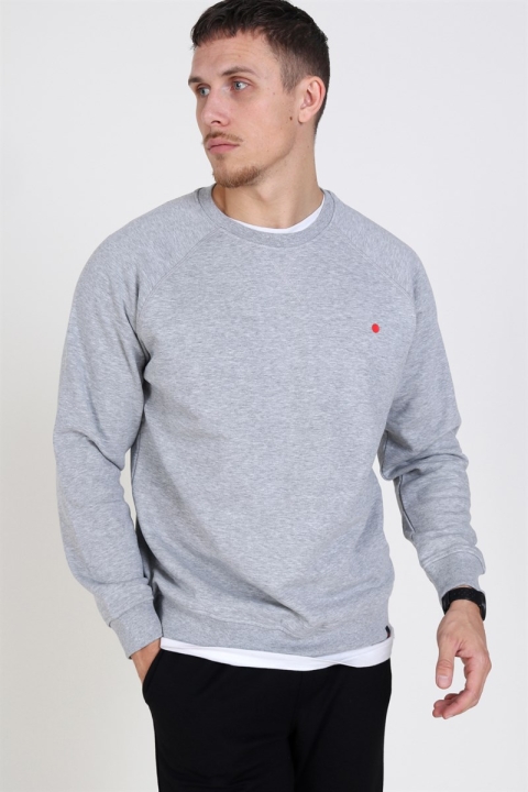 Denim Project Dot Crewneck Sweatshirt Grey