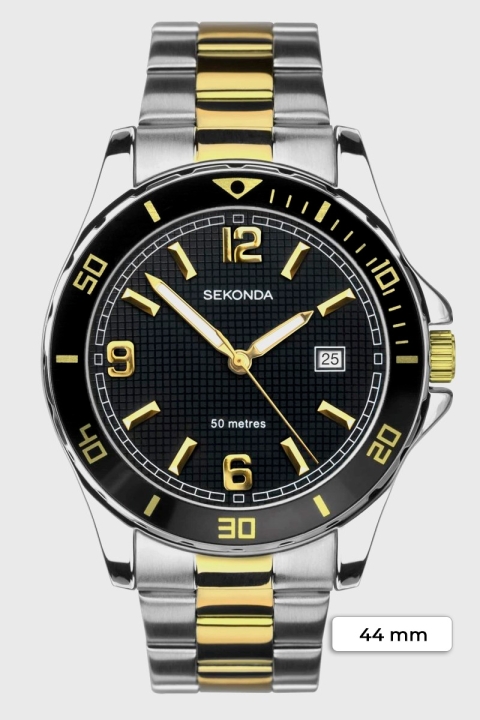 Sekonda 1581 Two-Tone Sports Watch