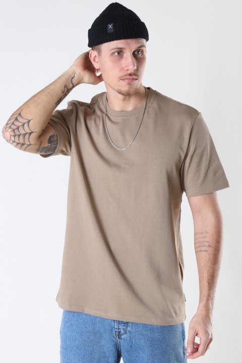 ONLY & SONS ONSANEL LIFE REG SS TEE Chinchilla