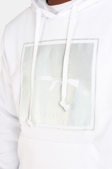 Defend Paris Ice White Sweatshirts Capuche