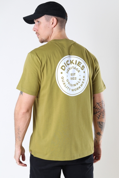 DICKIES WOODINVILLE TEE SS Green Moos