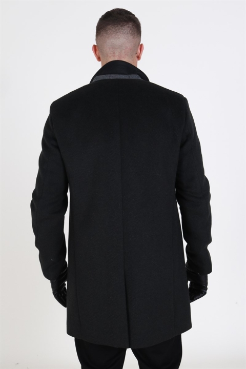 Jack & Jones Moulder Wool coat Darkest Spruce