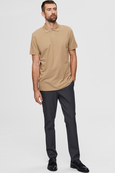 Selected SLHNEO SS POLO S NOOS Kelp