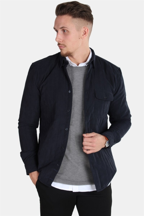 Kronstadt Johan Padding Overshirt Navy