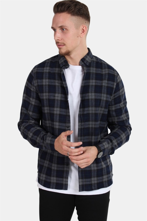 Solid Tylor Check Shirt Apple Cinn