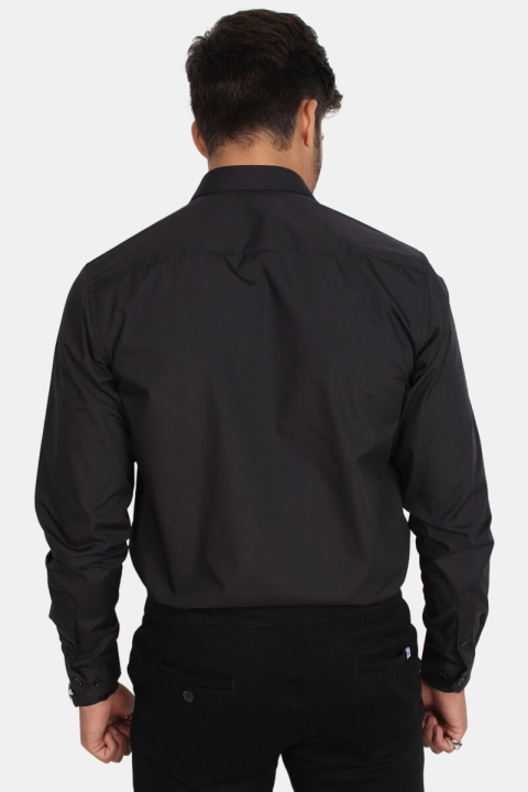 Tailored & Originals York Shirt Black