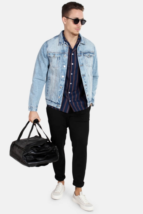 Just Junkies Rolf Very Light Blue Denim Jacket