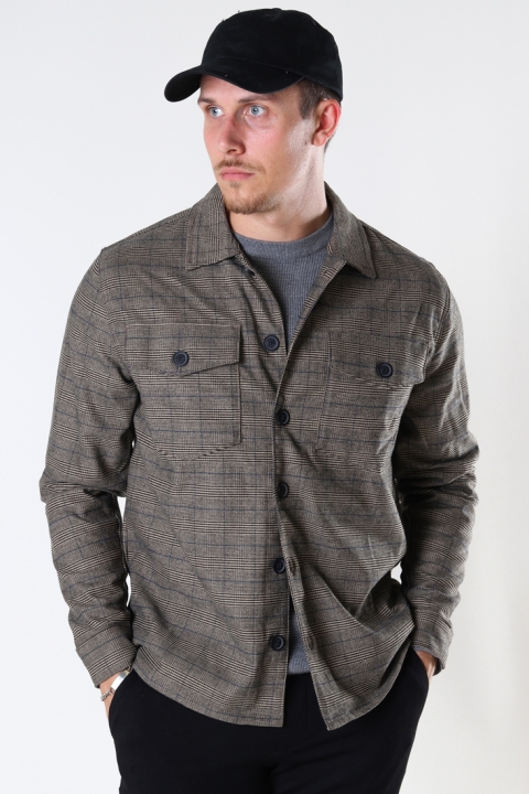 Gabba Clipper Ivy Check LS Shirt Beige Check