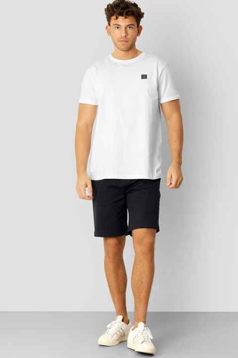 Clean Cut Copenhagen Milano Twill Shorts Dark Navy