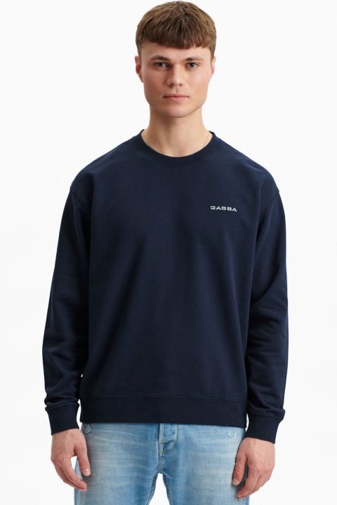 GABBA Bruce Boxy Sweat Navy