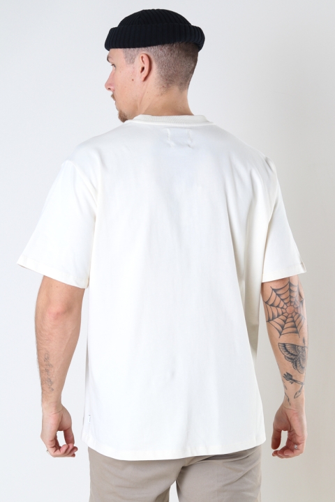 Woodbird Jaco Blain Tee Off White