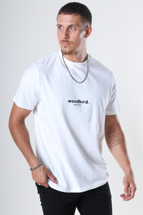 WoodBird Our Box Jubi T-shirt White