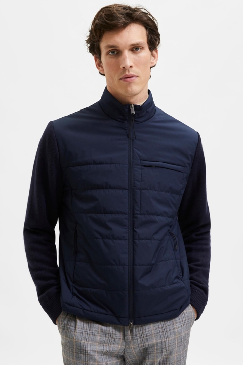 Selected SLHRYLEE QUILTED  JKT B Sky Captain
