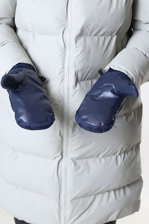 Fat Moose Geo Puffer Mittens Navy