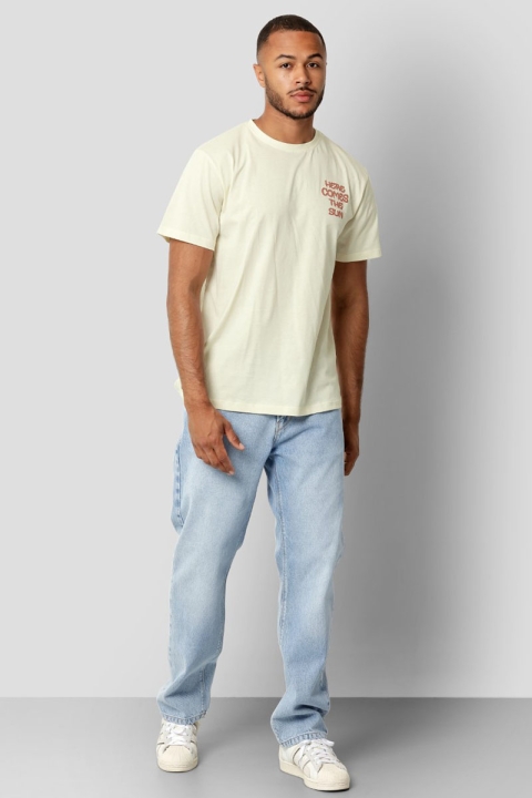 Clean Cut Copenhagen Sami Cotton Tee S/S Ecru