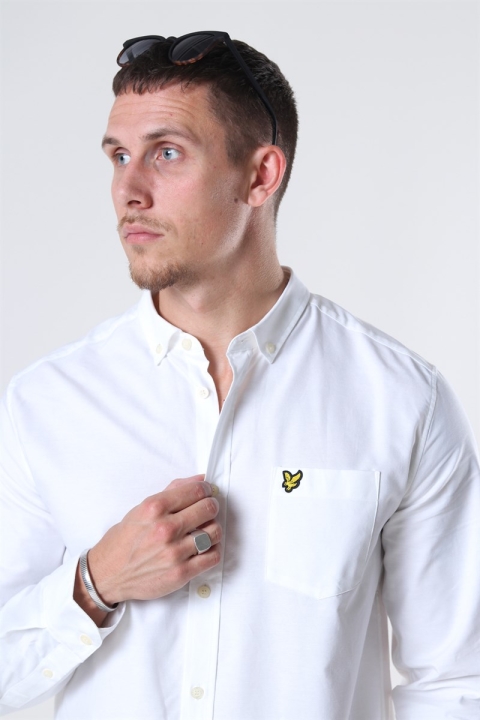 Lyle & Scott Oxford Shirt White