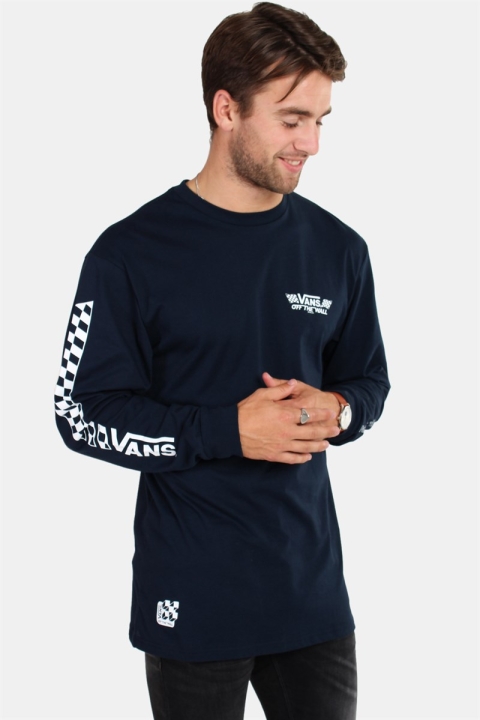 Vans Crossed Sticks LS T-shirt Navy