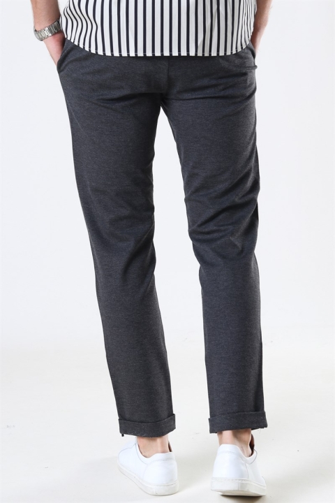 Only & Sons Mark Zip Pants GW Dark Grey Melange