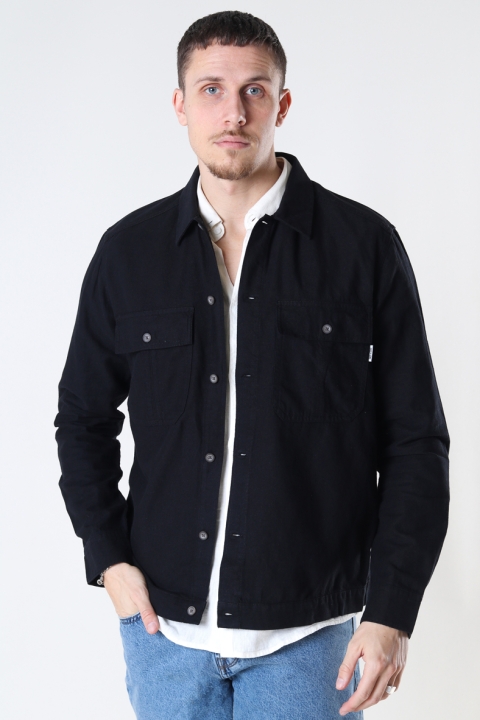 ONLY & SONS ONSKENNET LIFE LS LINEN OVERSHIRT NOOS Black