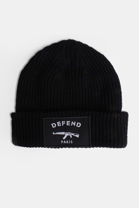 Defend Paris Biny Beanie Black