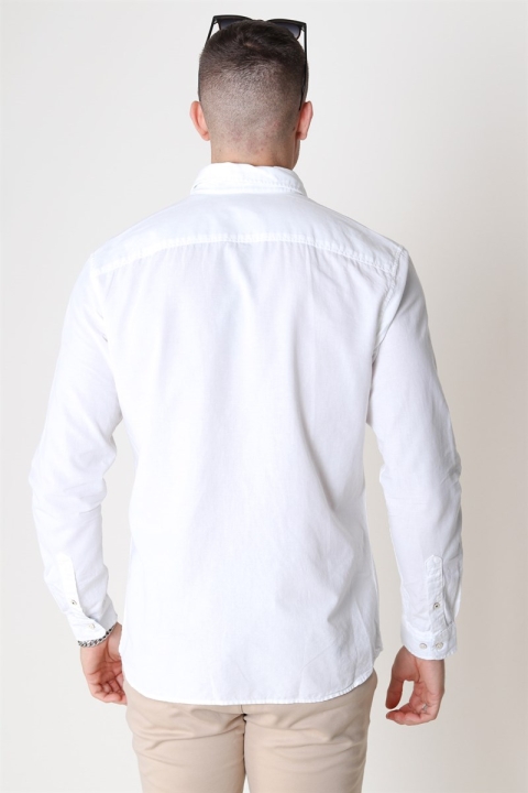 Jack & Jones Summer Shirt L/S White