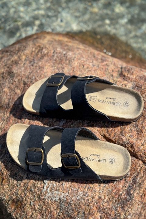 Liebhaveri Biosandal Black