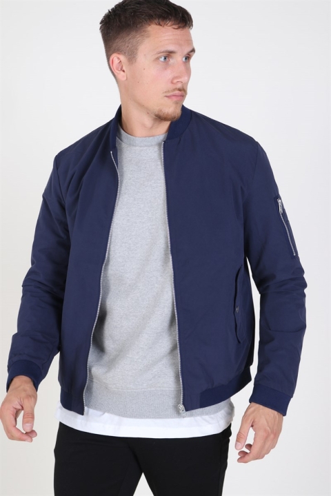 Jack & Jones Desert Bomber jacket Maritime Blue