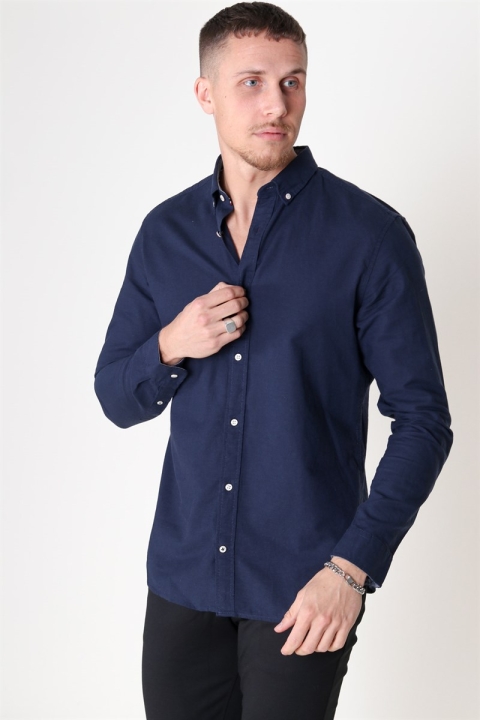 Jack & Jones Summer Shirt L/S Navy Blazer