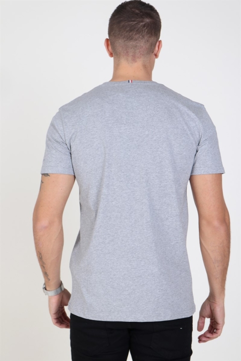 Les Deux Flag T-shirt Grey Melange