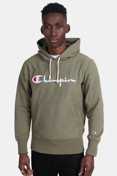 Champion Hooded Sweatshirt Army