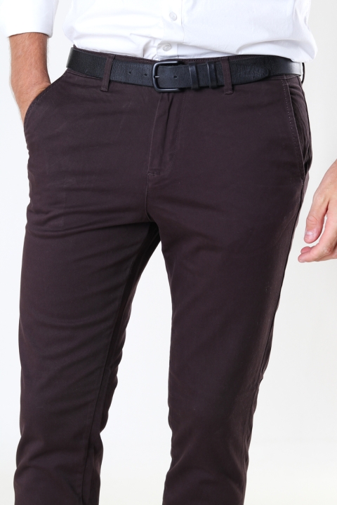 Jack & Jones Marco Bowie Chinos Black Coffee