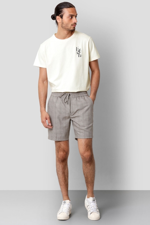 Clean Cut Copenhagen Barcelona XO Storm Shorts Brown Check