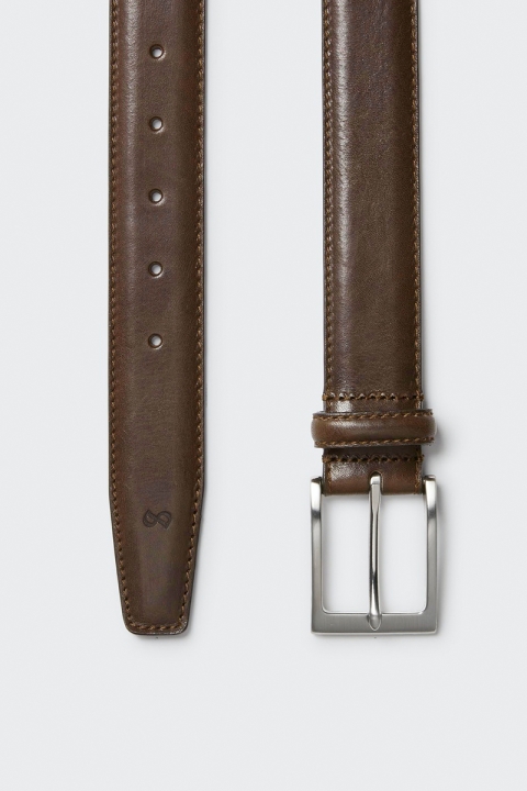 Saddler Odense Belt Dk.Brown