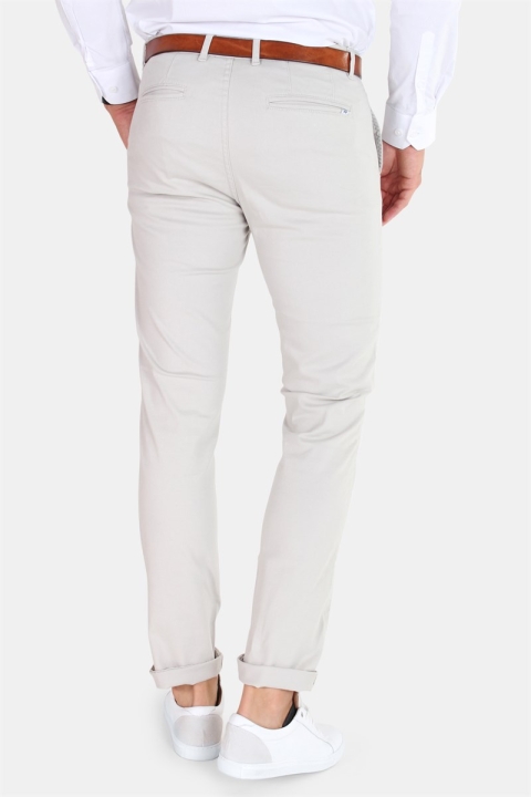 Kronstadt Daniel Stretch Chino Pants Light Grey