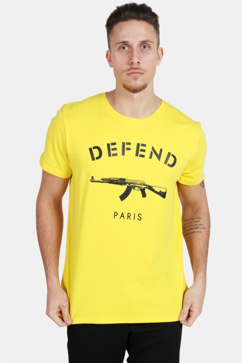 Defend Paris Paris T-shirt Cyber Yellow