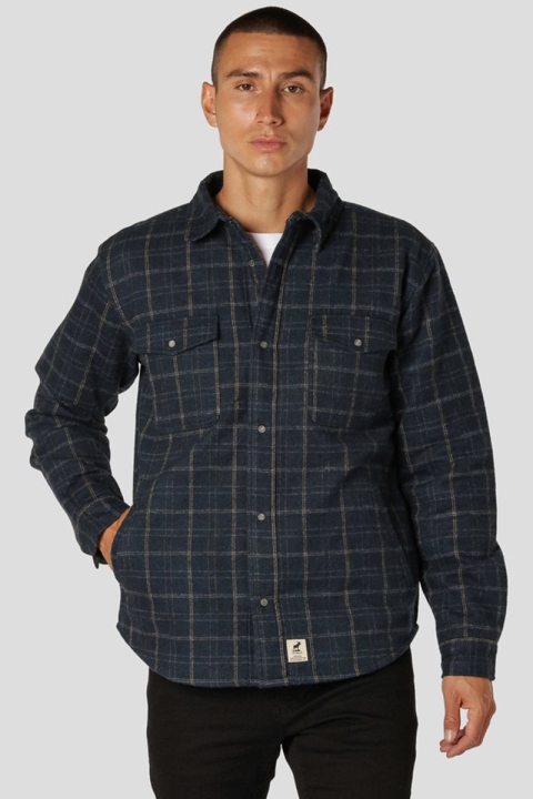 Fat Moose Noah Overshirt Navy