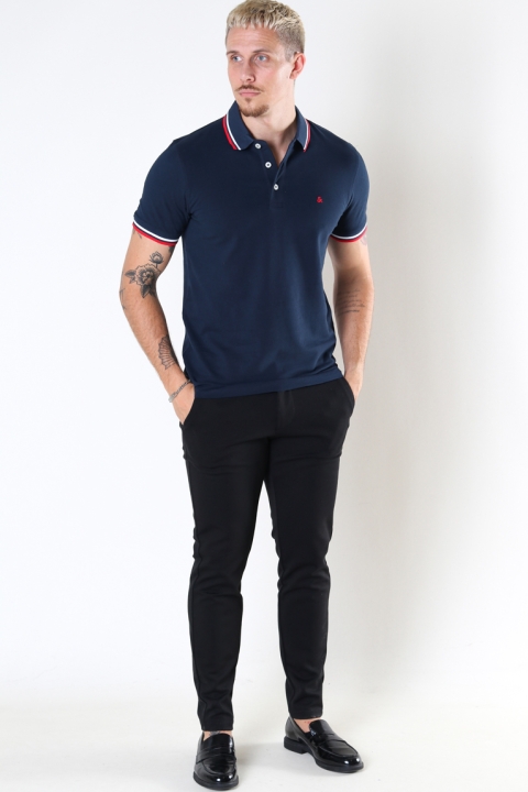 Jack & Jones PAULOS POLO SS Navy Blazer SLIM FIT