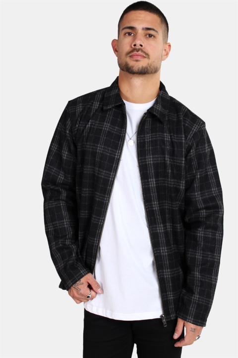 Just Junkies City Wool Shirt Antracite