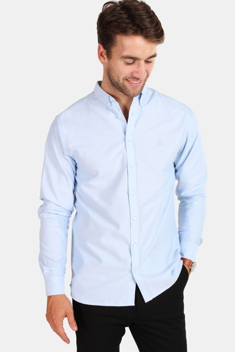 Les Deux Christoph Oxford Shirt Light Blue