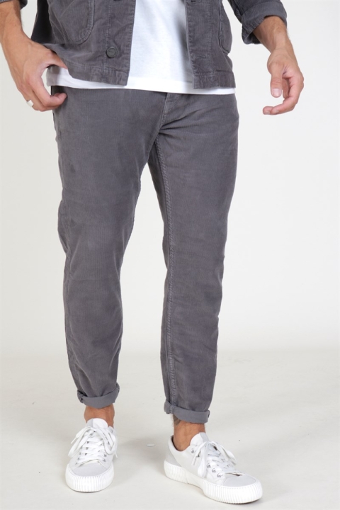 Gabba Alex Gent Cord Pants Mid Grey