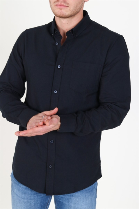 Only & Sons Alvaro LS Oxford Shirt Black