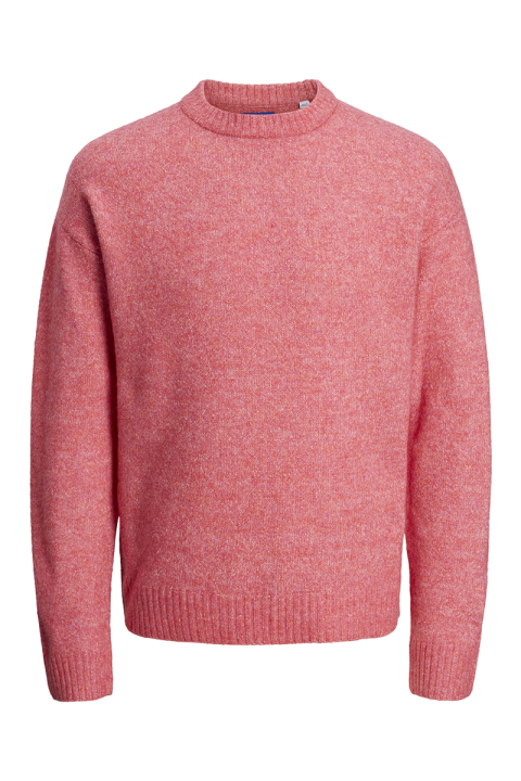 Jack & Jones Soho Ollie Knit Crew Neck Fuchsia Rose