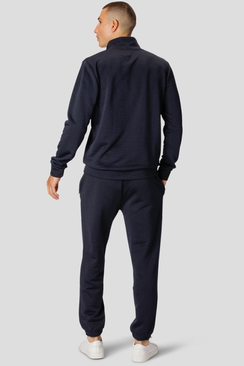 Clean Cut Copenhagen Justin Track Half Zip Navy