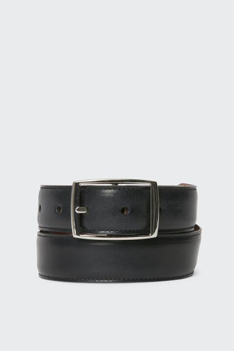 Reversible Dagon Belt Black/Cognac