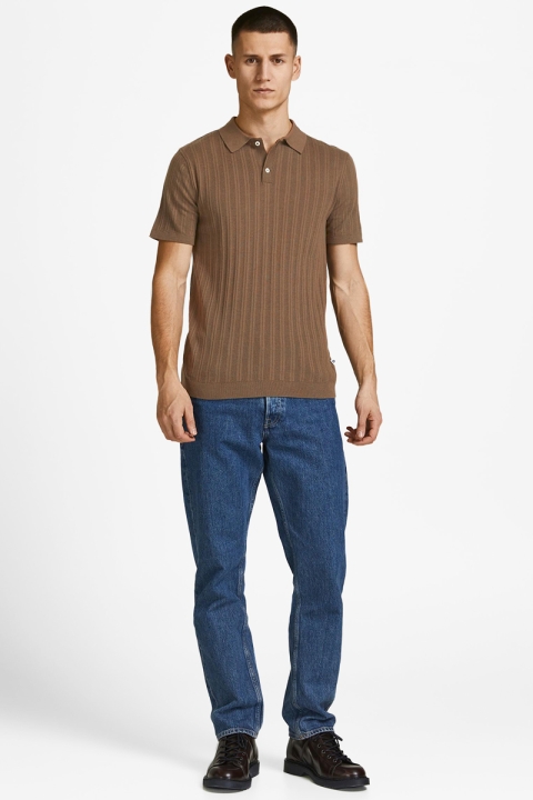 Jack & Jones JPRBLUPETER KNIT POLO Morel