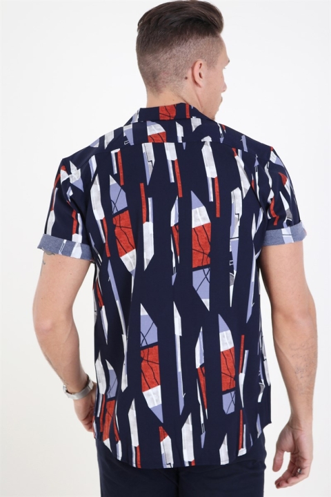 Just Junkies Sax Shirt Navy