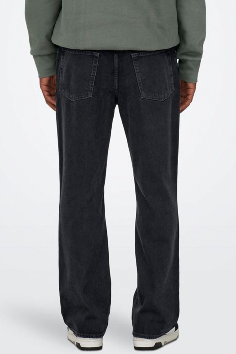 Only & Sons Fade Loose Fit 6778 Washed Black