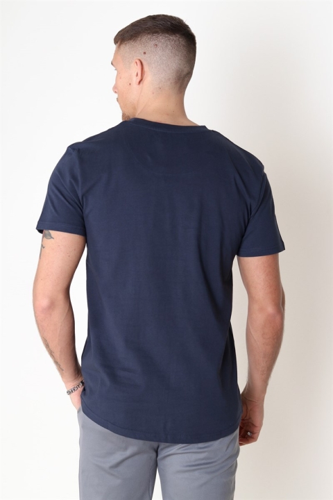 Clean Cut Antonie Logo S/S T-shirt Navy