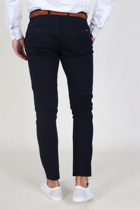 Tailored & Originals Nox Frederic Pants Navy Melange