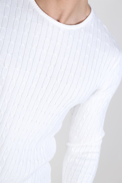 Kronstadt Cable Knit Off White